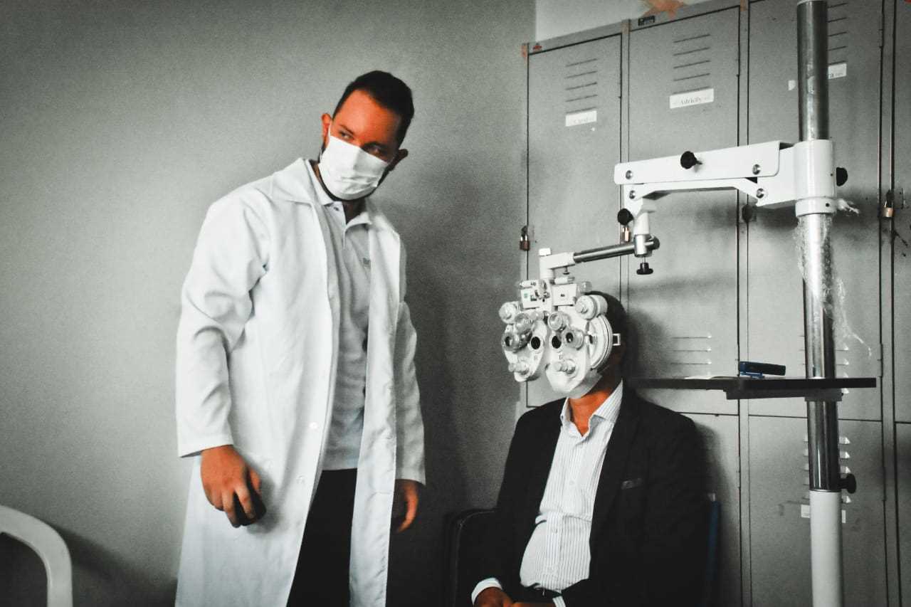 Camacã: Prefeitura em parceria com o Instituto Mais Visão realiza cerca de 1.200 exames de vista